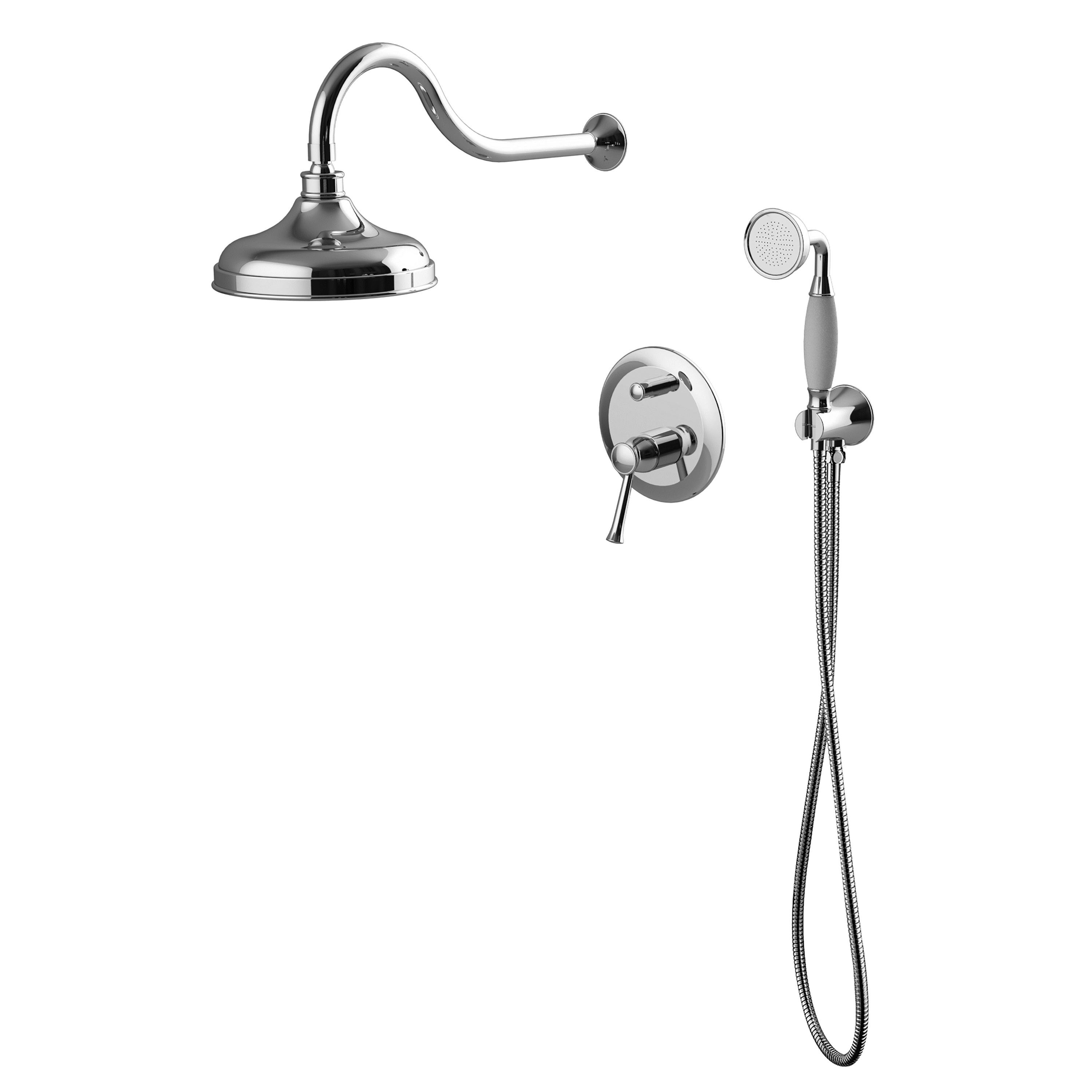 Душевая система скрытого типа Imprese PODZIMA LEDOVE ZMK01170111 Хром (112231)