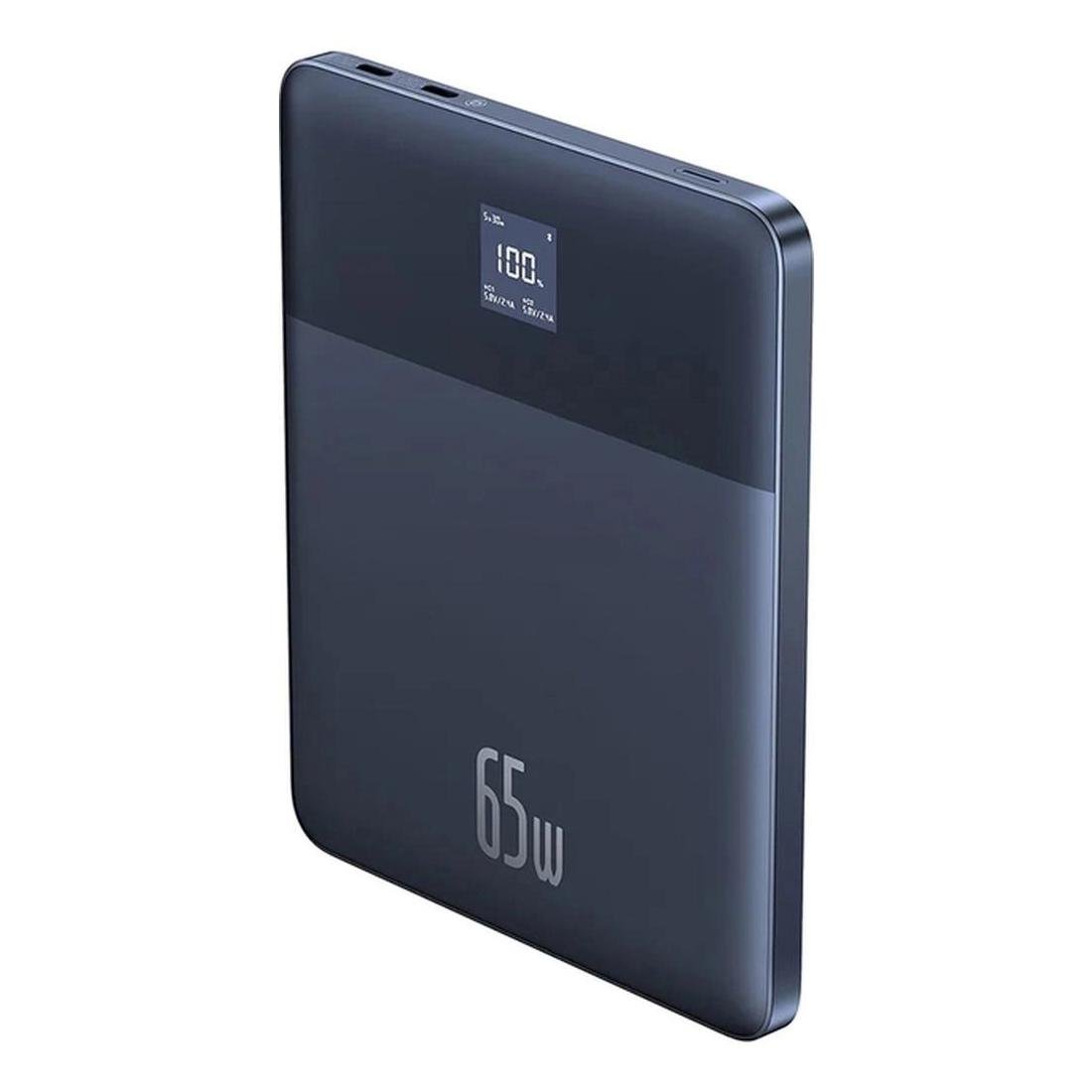 Повербанк с умным дисплеем BASEUS Blade2 Intelligent Edition Power Bank 65W 12000mAh Blue (P10063801323-00)