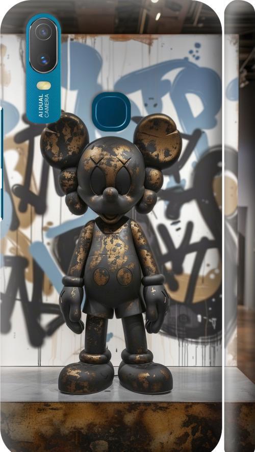 Чехол на Vivo Y11 Bronze kaws v2 (6098m-629-42517)