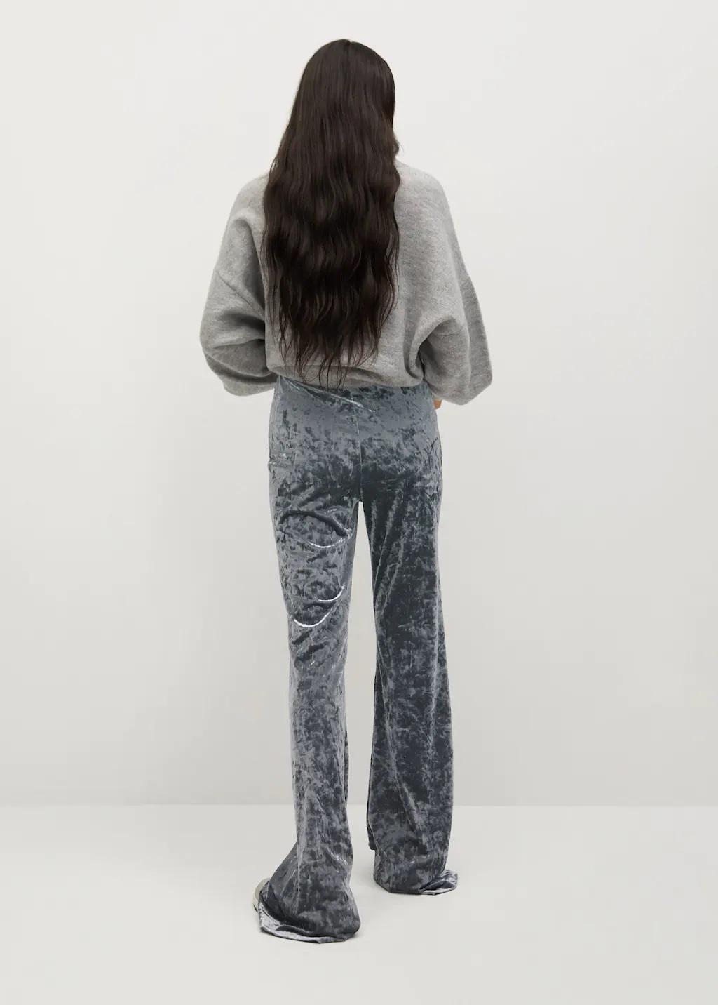 Штани Mango L Grey (10115958) - фото 2