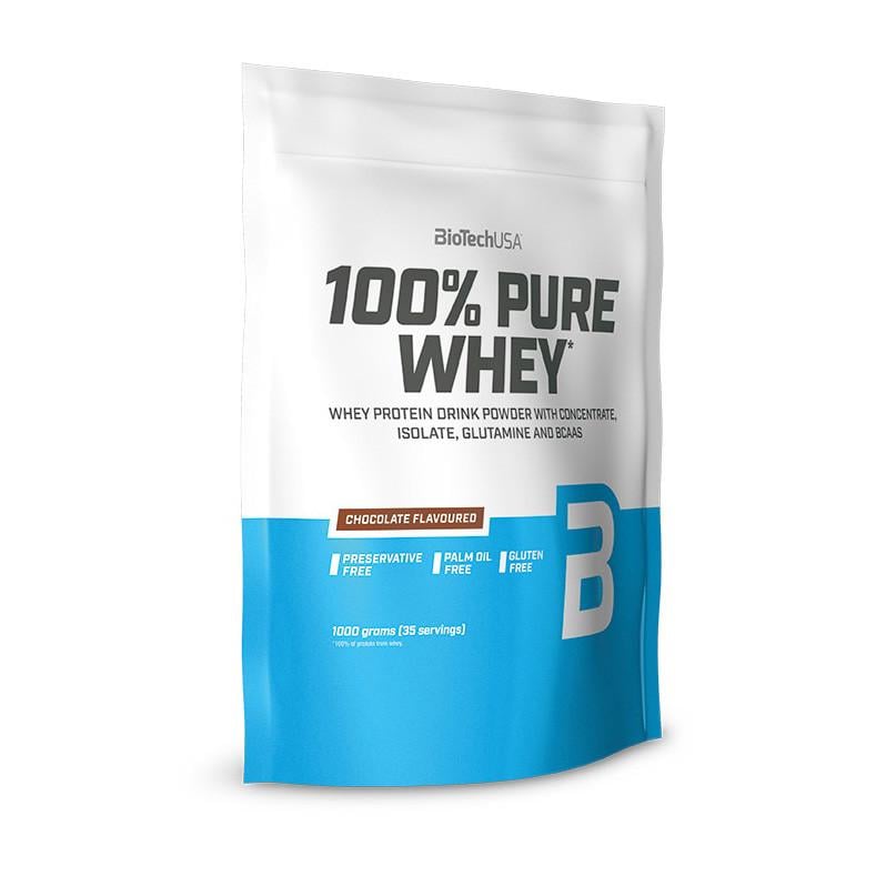 Протеїн сироватковий BioTech USA 100% Pure Whey шоколад 1 кг (09126-01)