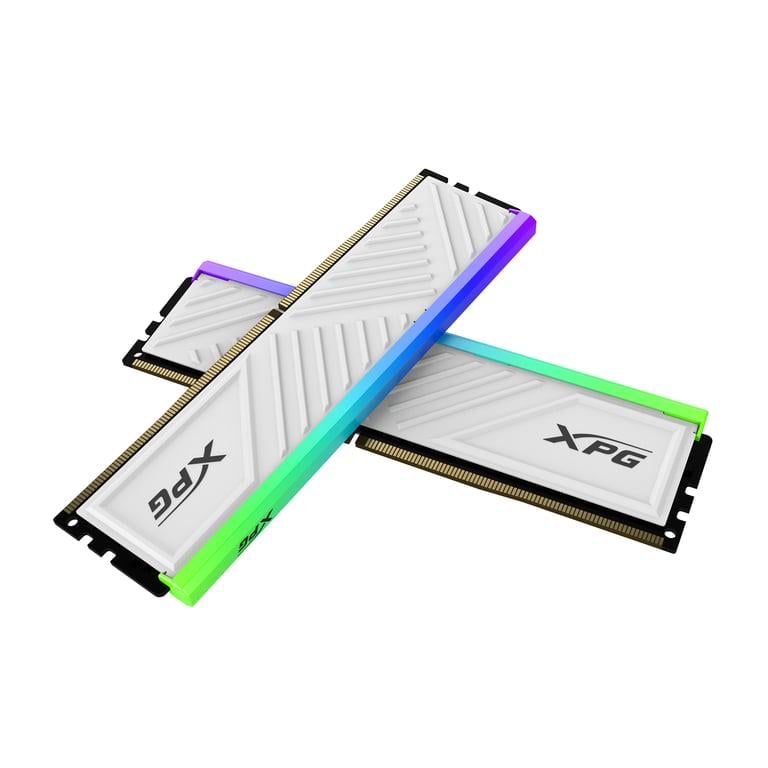 Оперативна пам'ять для ПК ADATA 32 GB 2x16 GB DDR4 3600 MHz Spectrix D35G RGB White (AX4U360016G18I-DTWHD35G)
