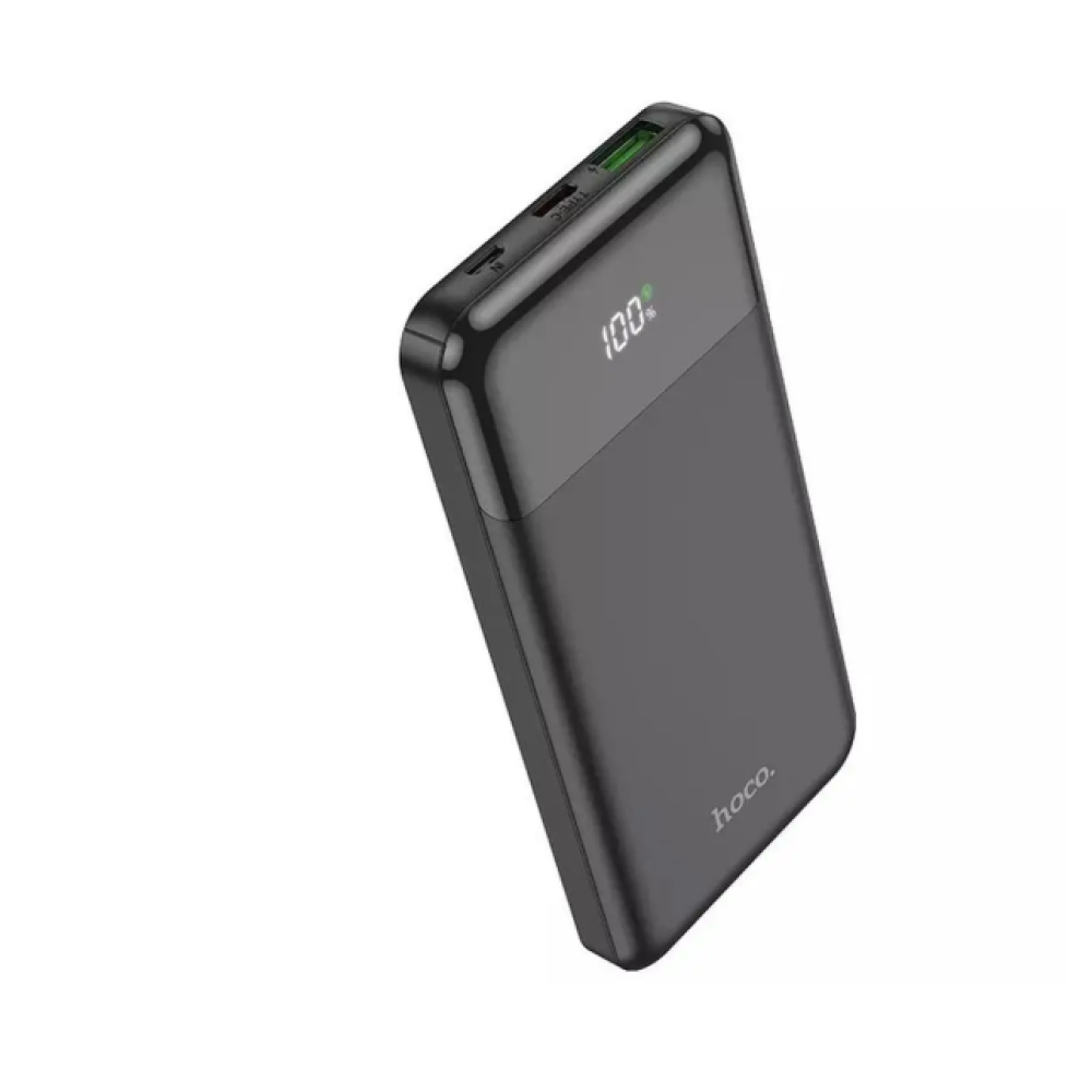 Повербанк Hoco J102 Cool figure 20 W 10000 mAh Чорний (30682054) Повербанк Hoco J102 Cool figure 20 W 10000 mAh Чорний (30682054)