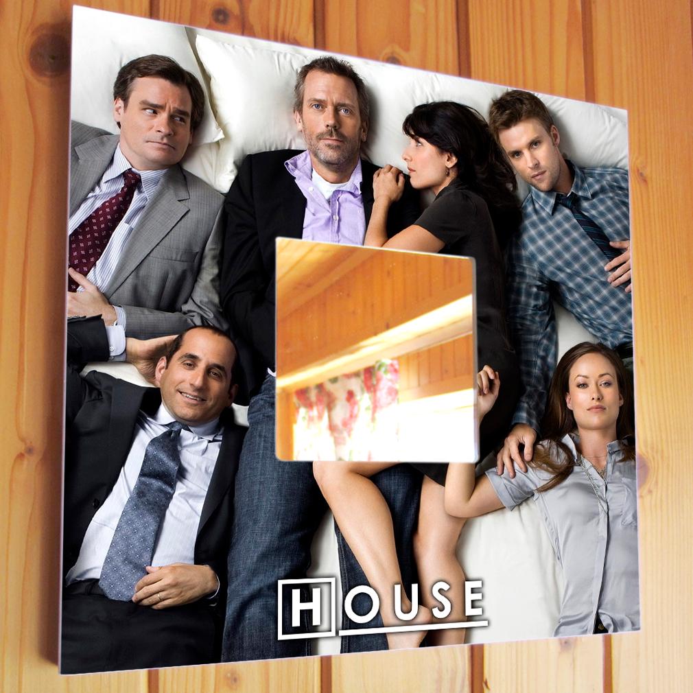 Дзеркало декоративне Актори "House, M.D." 260х260 мм (M00975)