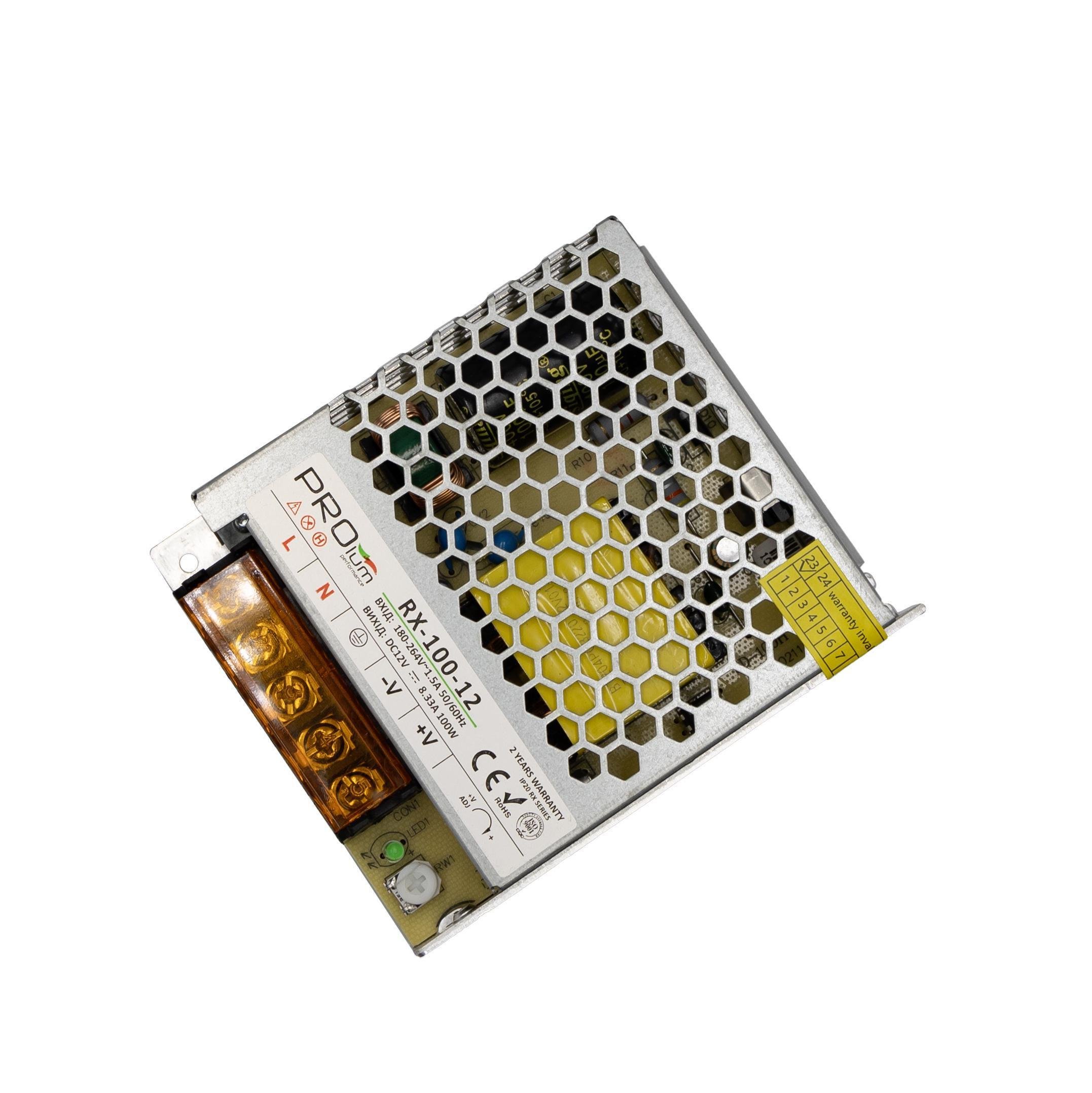 Блок питания Prolum Series-RX 12V 100W 8,33А (28542029)