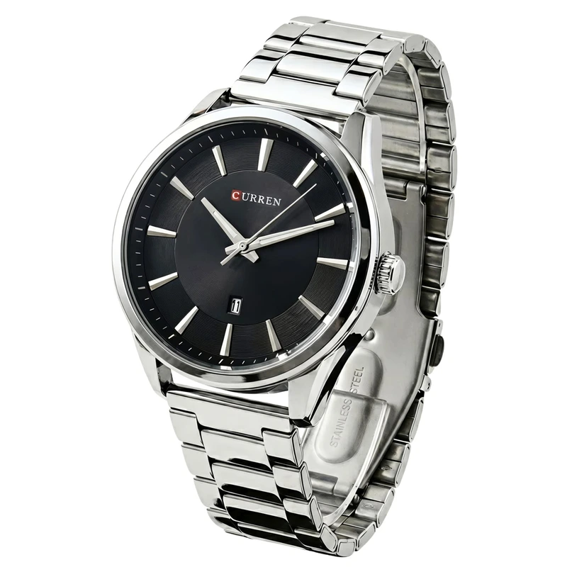 Годинник чоловічий Curren Panama Silver Metal