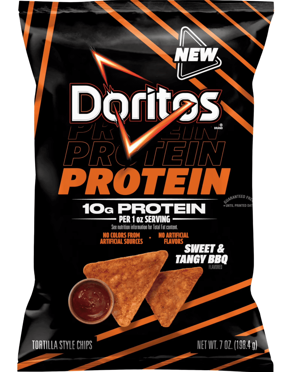 Чипсы Doritos Protein Sweet Tangy BBQ Tortilla Chips 198,4 г (2993113377)