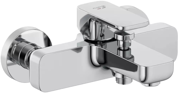 Змішувач для ванни Kludi Renon 426910575 одноважільний Хром (LEO-426910575)