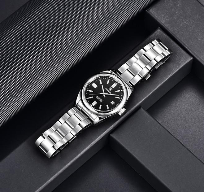 Часы наручные Benyar Automatic 10 BAR (2435837267) - фото 10 Часы наручные Benyar Automatic 10 BAR (2435837267) - фото 10