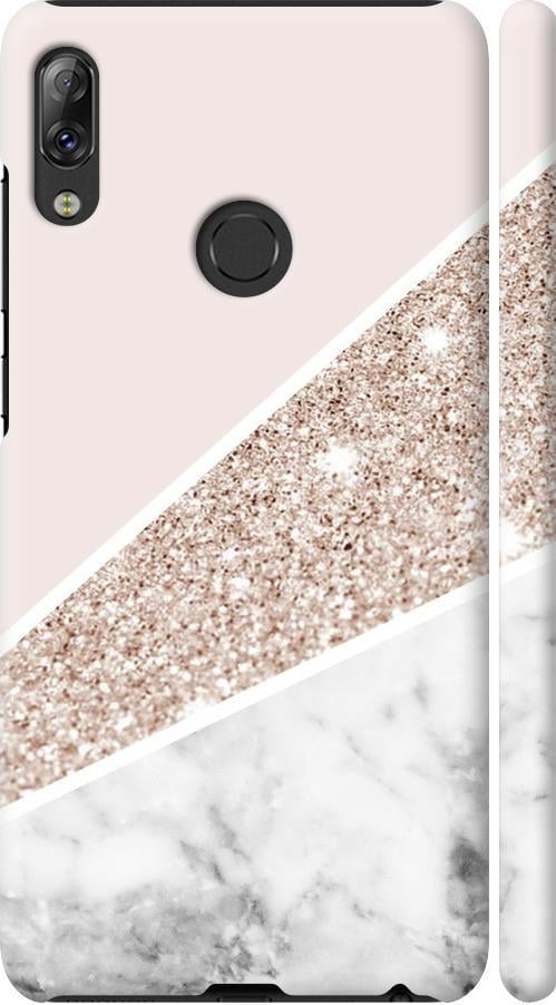 Чехол на Lenovo K5 Pro Пастельный мрамор (4342m-1608-42517)