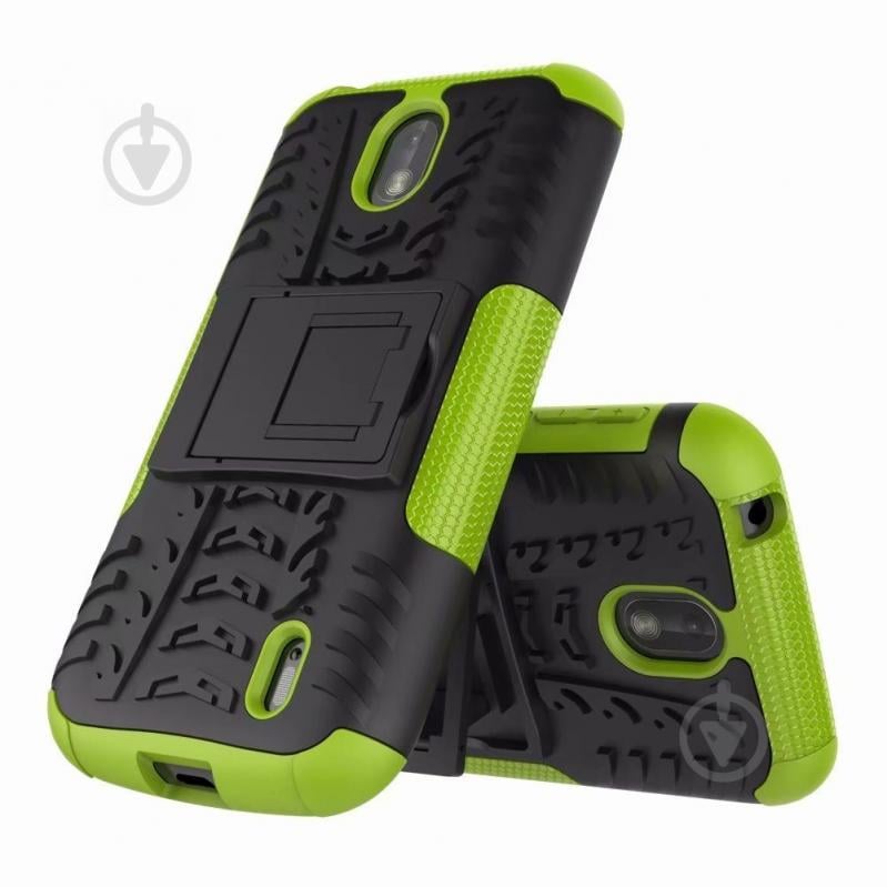 Чехол Armor Case для Nokia 1 Лайм (hub_ONur88939)