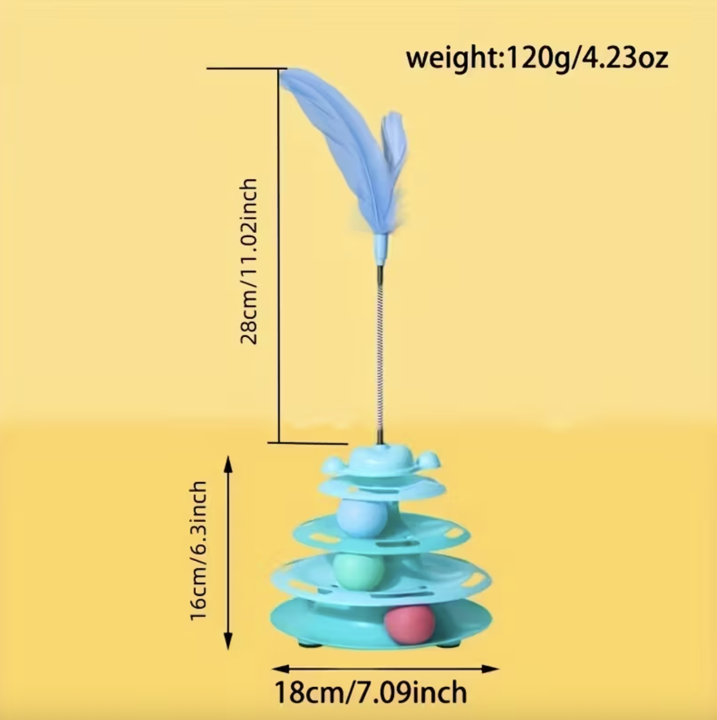 Іграшка інтерактивна для котів ВЕЖА - фото 3 Іграшка інтерактивна для котів ВЕЖА - фото 3
