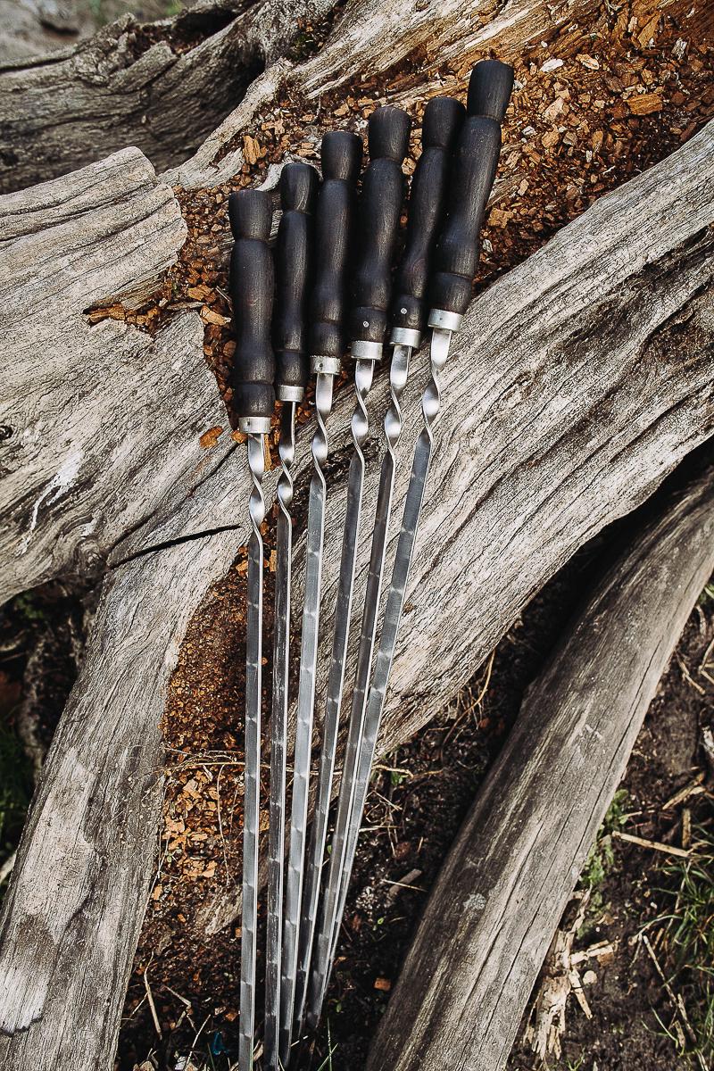 Набір шампурів Reckless 730х3х12 мм 6 шт.