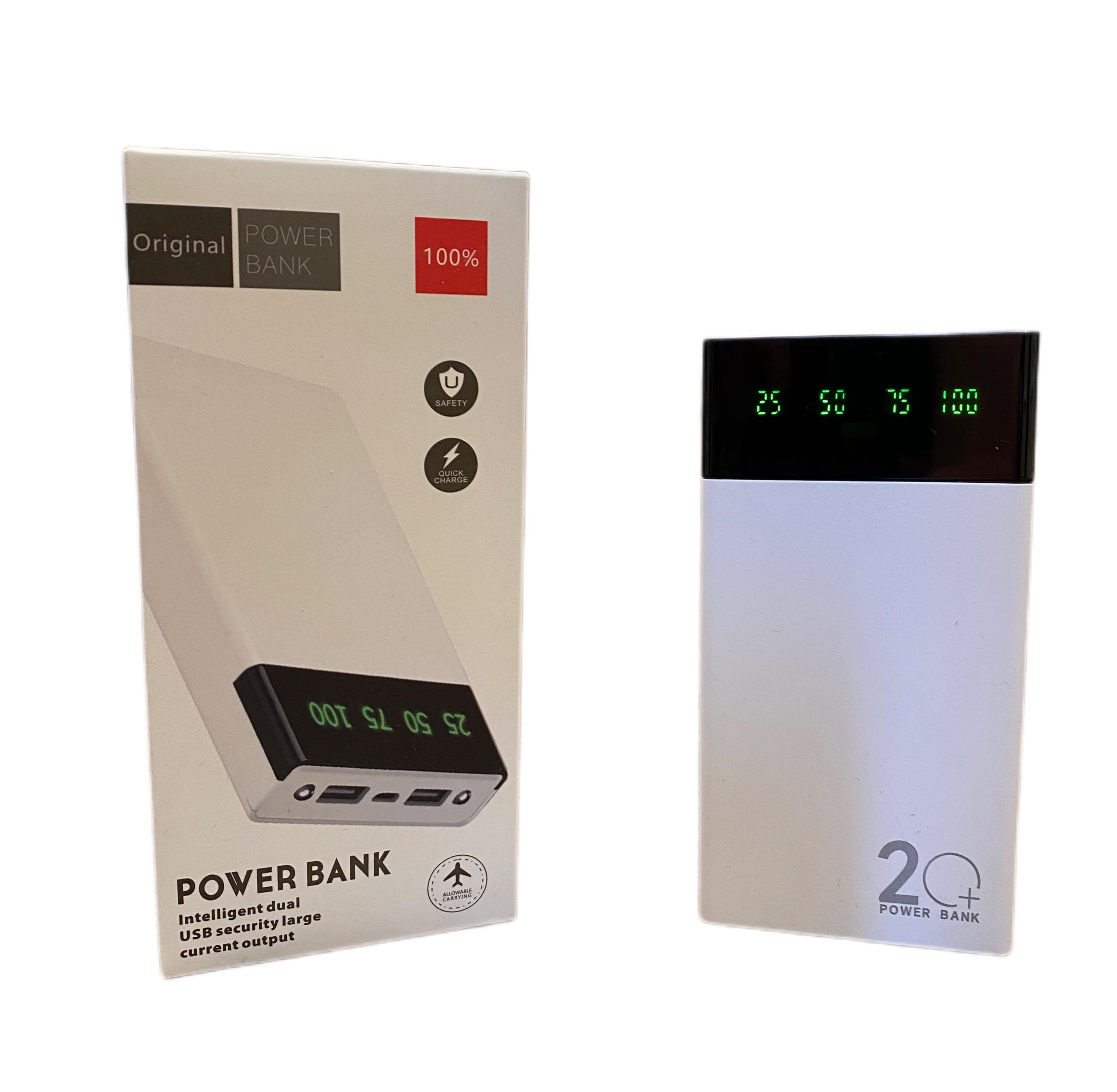 Повербанк Intelligence 20000 mAh Белый (G30011)