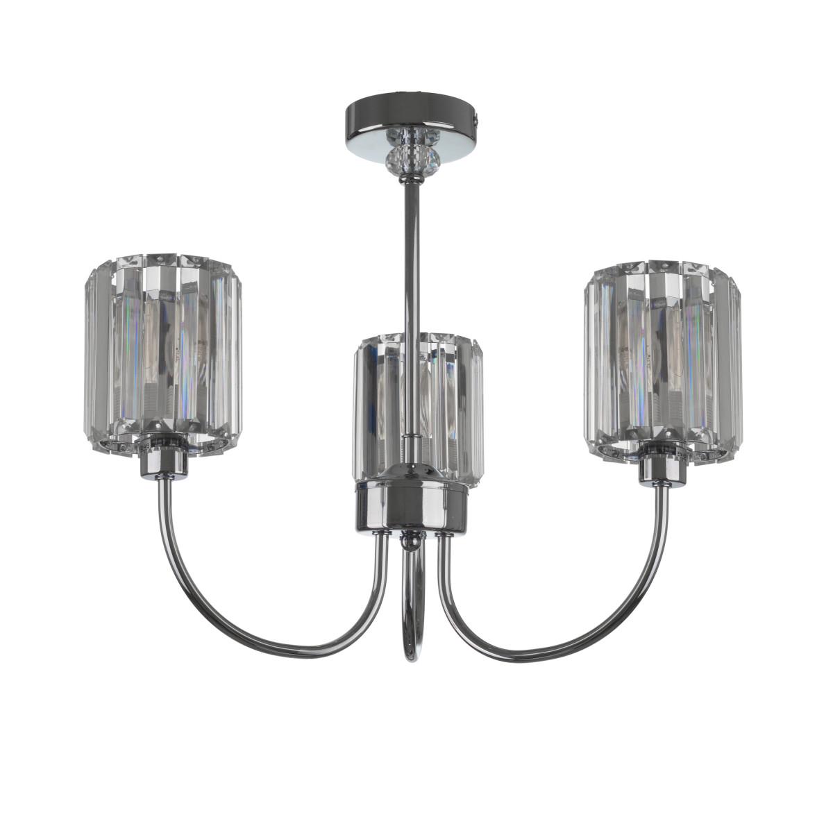 Люстра Brille BL-971S/3 E14 CH (24-390)