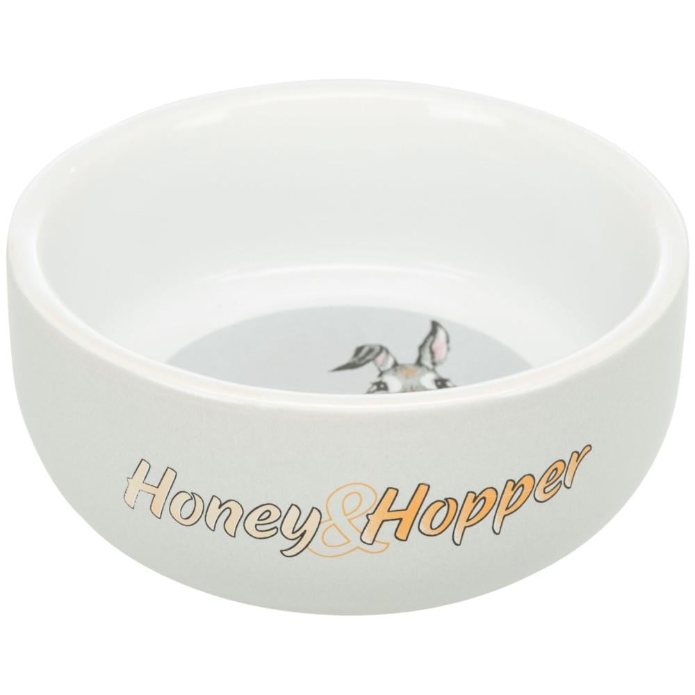Миска Trixie HoneyHopper для грызунов керамическая 250 мл 11 см (4011905608082)