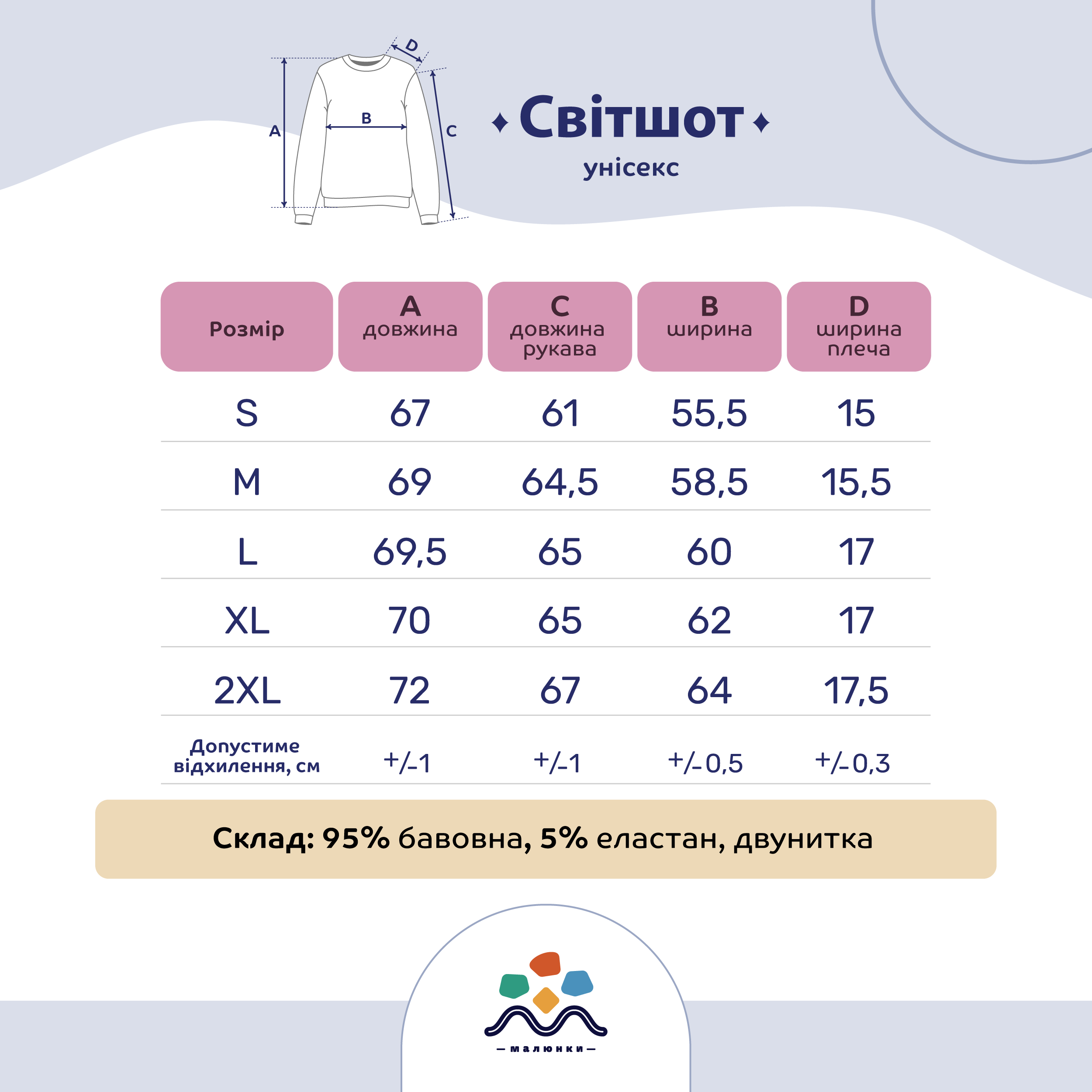 Світшот чоловічий Малюнки з патріотичним авторським принтом Київ M Чорний (CMKV02M) - фото 5