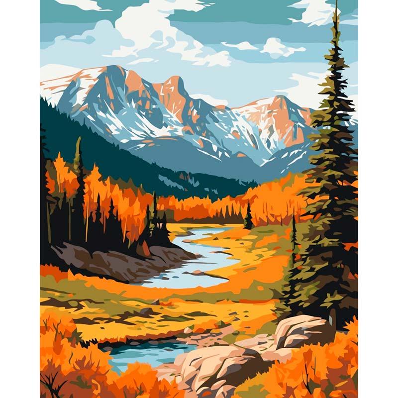 Картина по номерам ART CRAFT Осень в горах 40х50 см (11043-AC)