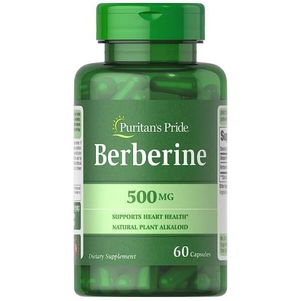 Барбарис Puritan's Pride Berberine 500 mg 60 капс. (000020017)