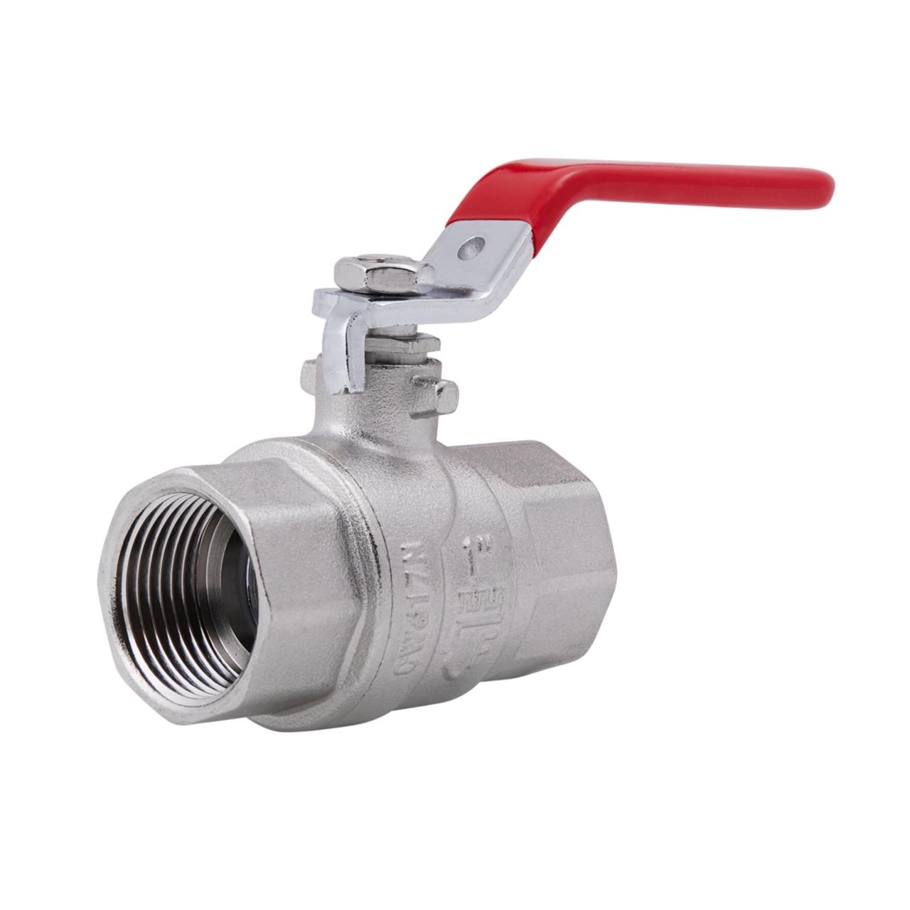 Кран шаровой SD Forte 1 ВР для воды ручка (SF600W25)