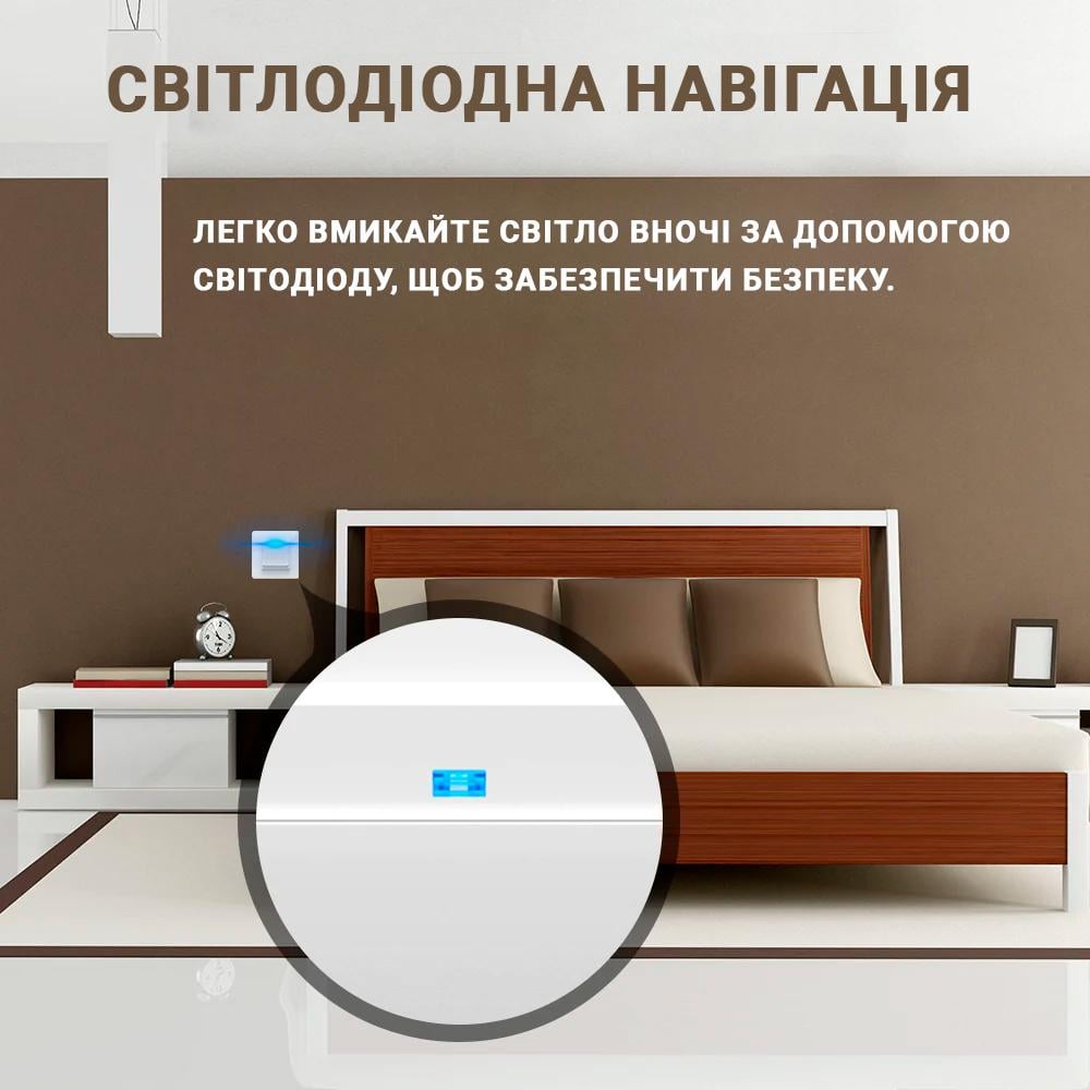 Выключатель Wi-fi Moes Smart Wall module switch 2 клавиши Черный - фото 2 Выключатель Wi-fi Moes Smart Wall module switch 2 клавиши Черный - фото 2