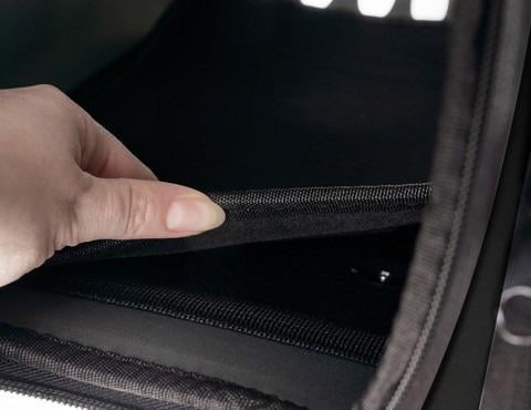 Сумка-переноска для животных 43х32х27 см Черный - фото 9