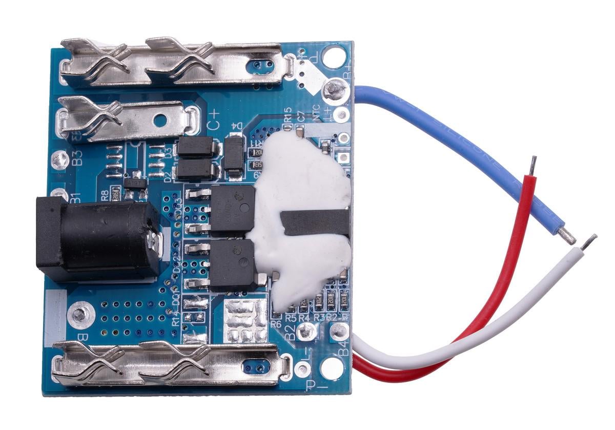 Контроллер BMS 5S VJ Parts 18650 Li-Ion 18V-21V 30A M (ins488)
