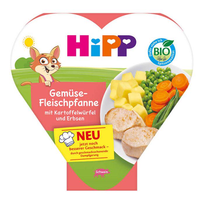 Рагу Hipp овощное с мясом/картофельными кубиками/горошком 250 г