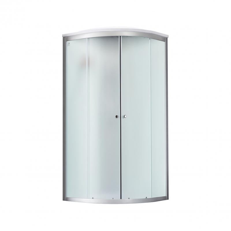 Душовий бокс Lidz Tani SB80x80.SAT.LOW.FR скло Frost 4 мм без піддону 80x80 см (SD00047599)