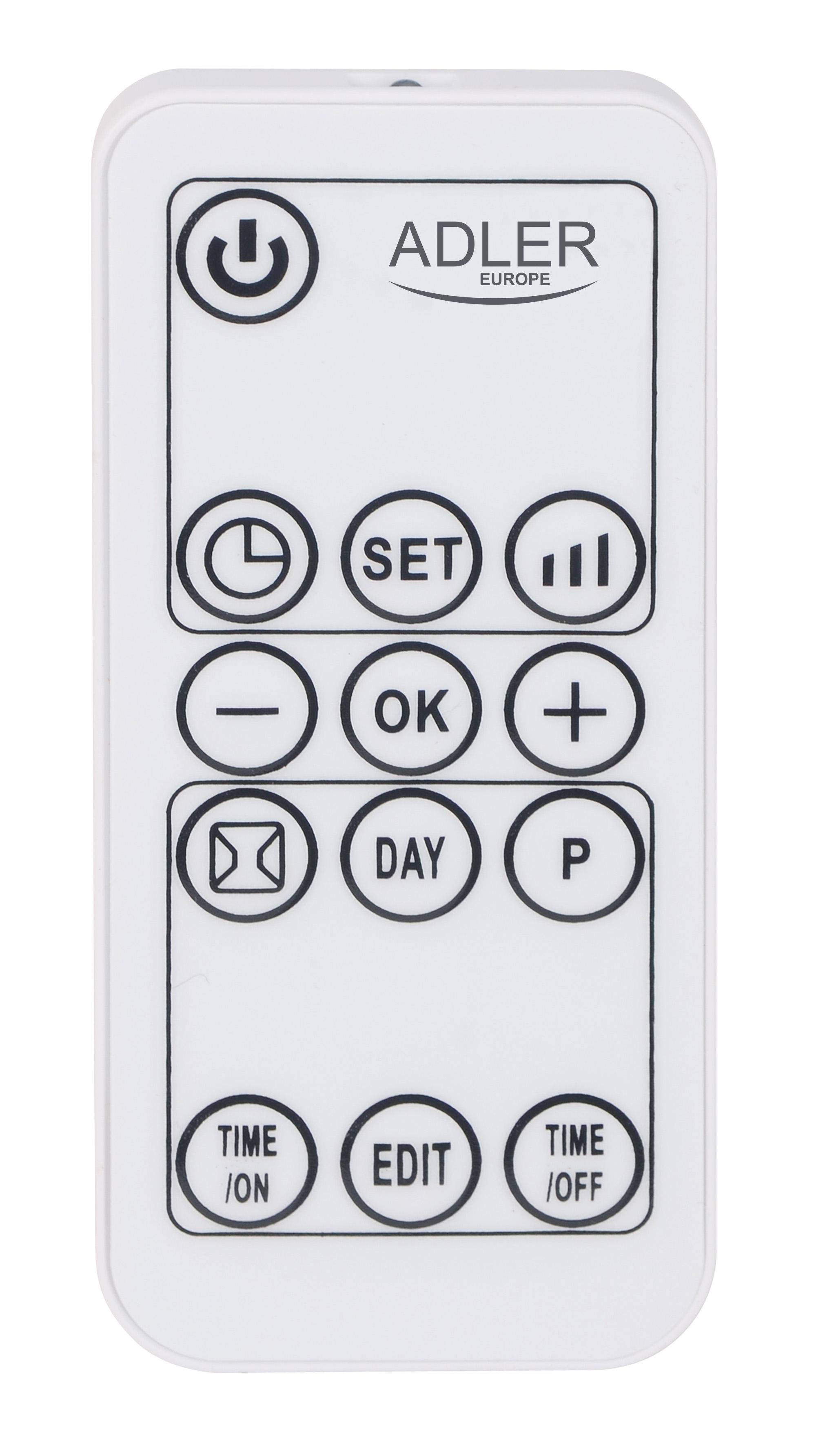 Тепловентилятор керамический Adler AD 7751 Белый (6617) - фото 9