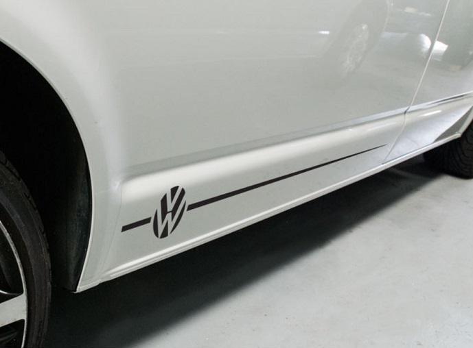 Смуги на авто 3D Tuning Studio Фольксваген 980х120х0,060 мм 2 шт. (8790)