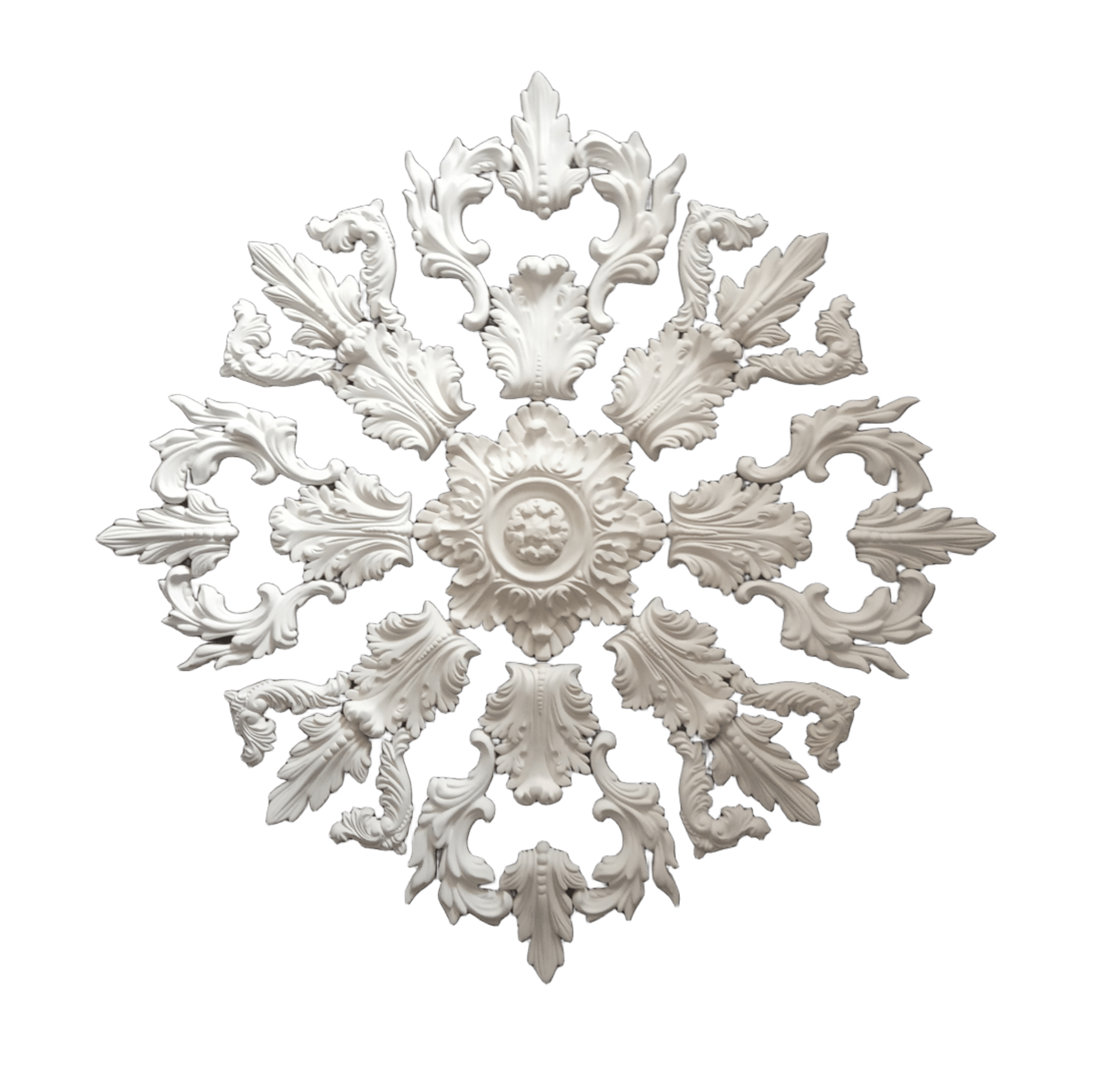 Розетка на потолок декоративная гипсовая сборная D 900 мм (31141111)