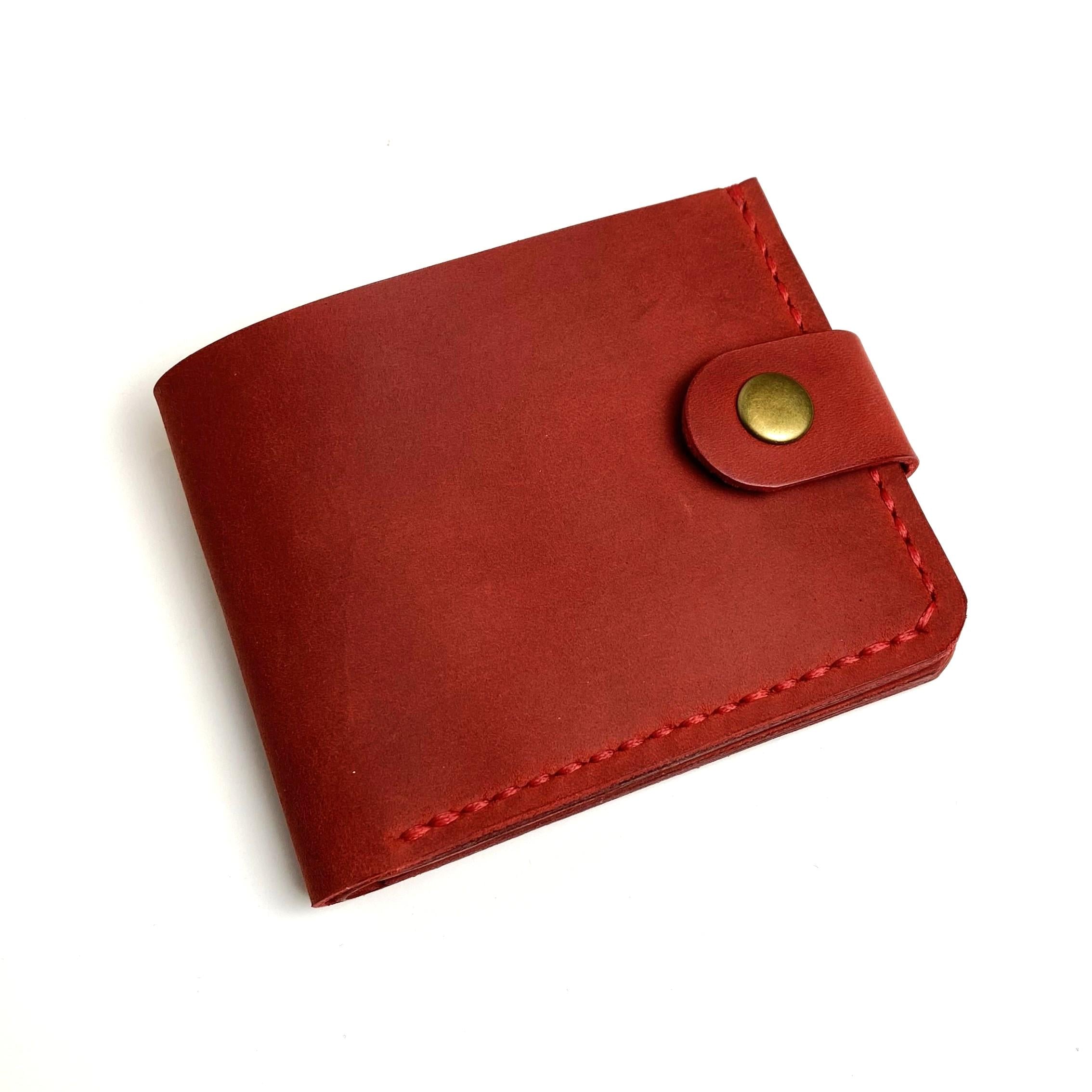 Кошелек мужской с монетницей Stedley Orso 1 натуральная кожа Красный (2424694649)