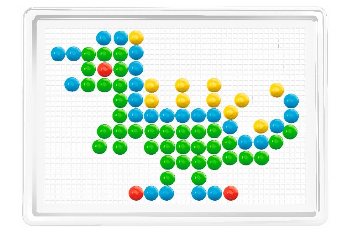 Дитяча мозаїка ТехноК No5 13 мм 4 кольори 240 шт. (3374) - фото 5 Дитяча мозаїка ТехноК No5 13 мм 4 кольори 240 шт. (3374) - фото 5