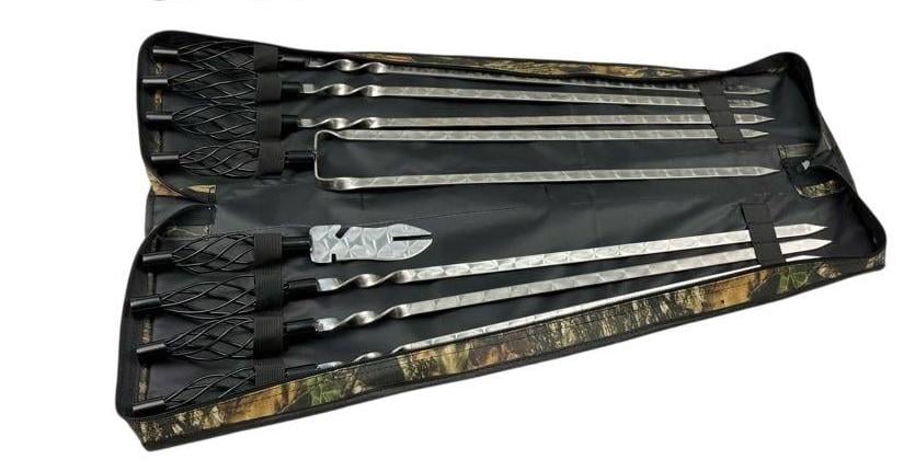 Набор шампуров GrillMaster NB-2300 7 шт. сталь 3 мм (10-164-NB-2300)