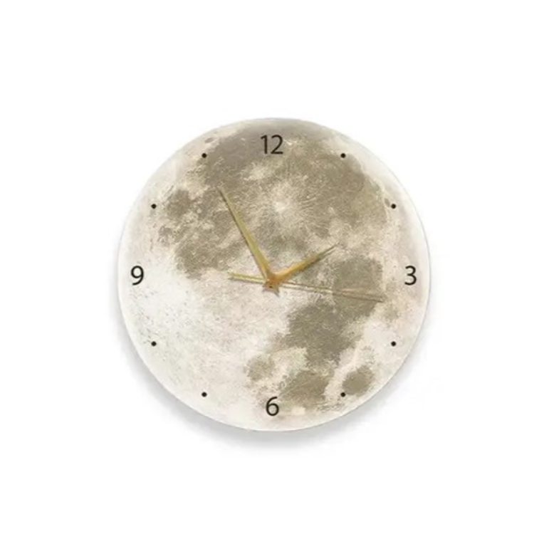 Настенные часы Луна с LED подсветкой NCH-40-40 (45968-_923) Настенные часы Луна с LED подсветкой NCH-40-40 (45968-_923)