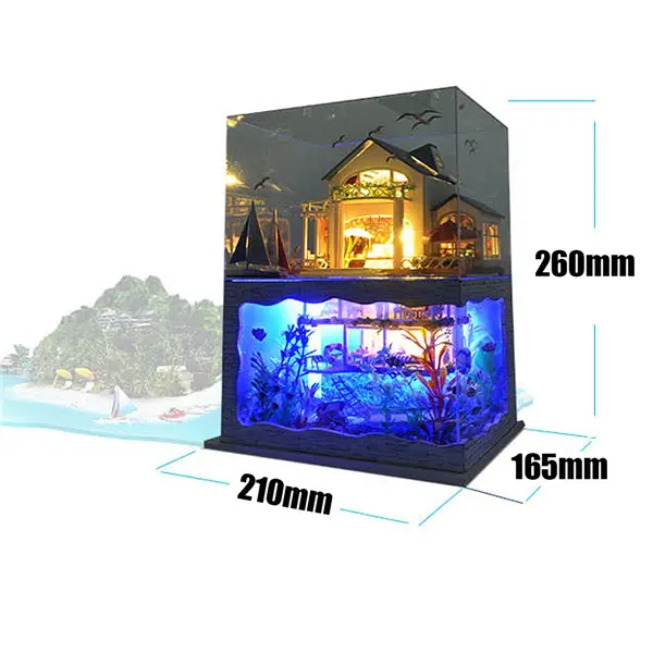 Румбокс Домик у океана конструктор интерьерный (2620236384) - фото 8 Румбокс Домик у океана конструктор интерьерный (2620236384) - фото 8