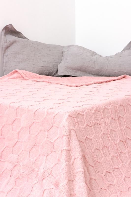 Покривало Носи Своє Соти 200х220 см Рожевий (59187)