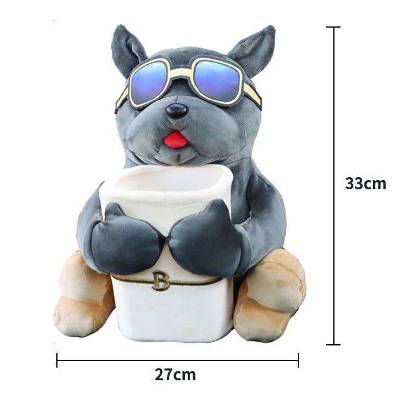 Органайзер-салфетка в автомобиль в виде собаки - фото 5 Органайзер-салфетка в автомобиль в виде собаки - фото 5