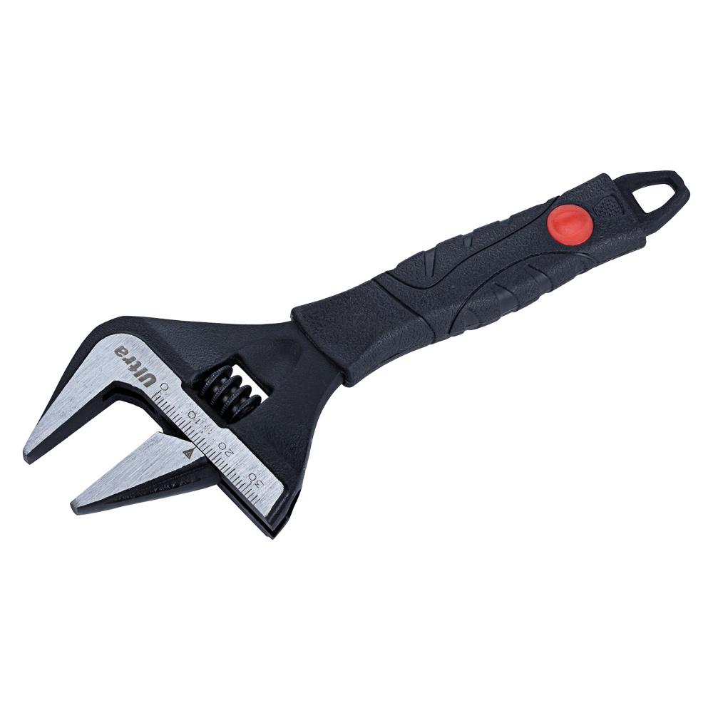 Ключ розвідний з тонкими губами Ultra CrV 165 мм 0-34 мм (4100112) - фото 2 Ключ розвідний з тонкими губами Ultra CrV 165 мм 0-34 мм (4100112) - фото 2