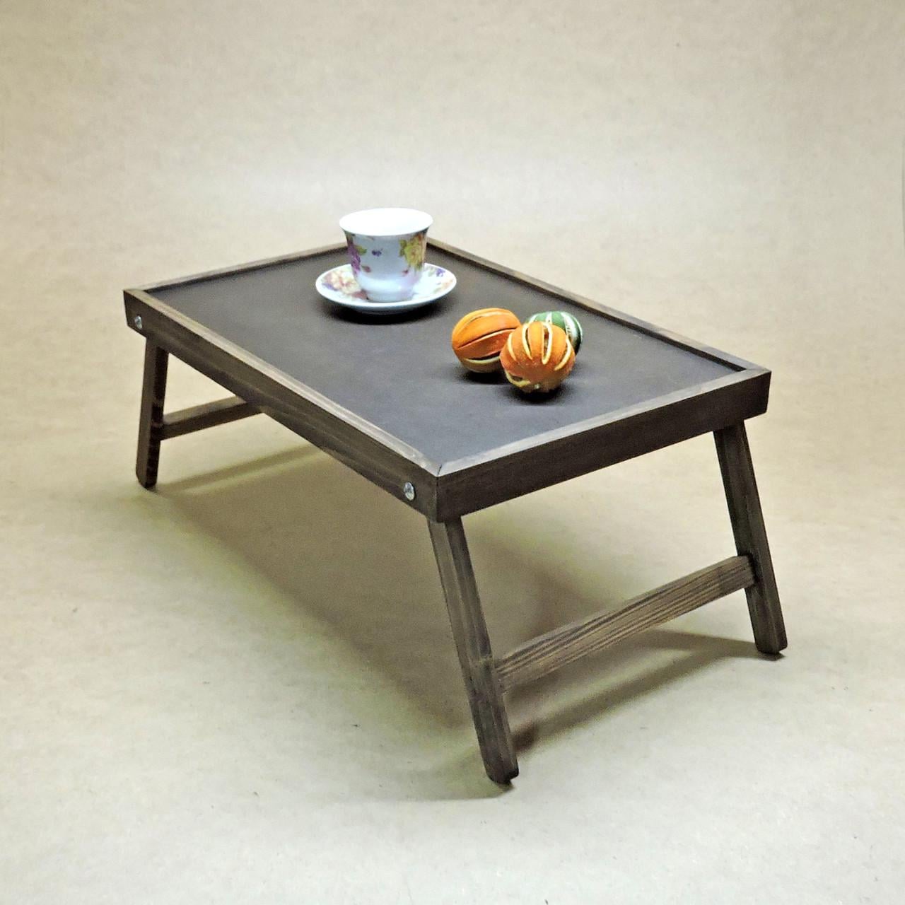 Столик-поднос для завтрака из дерева Мэриленд Мокко (СТП-000210)