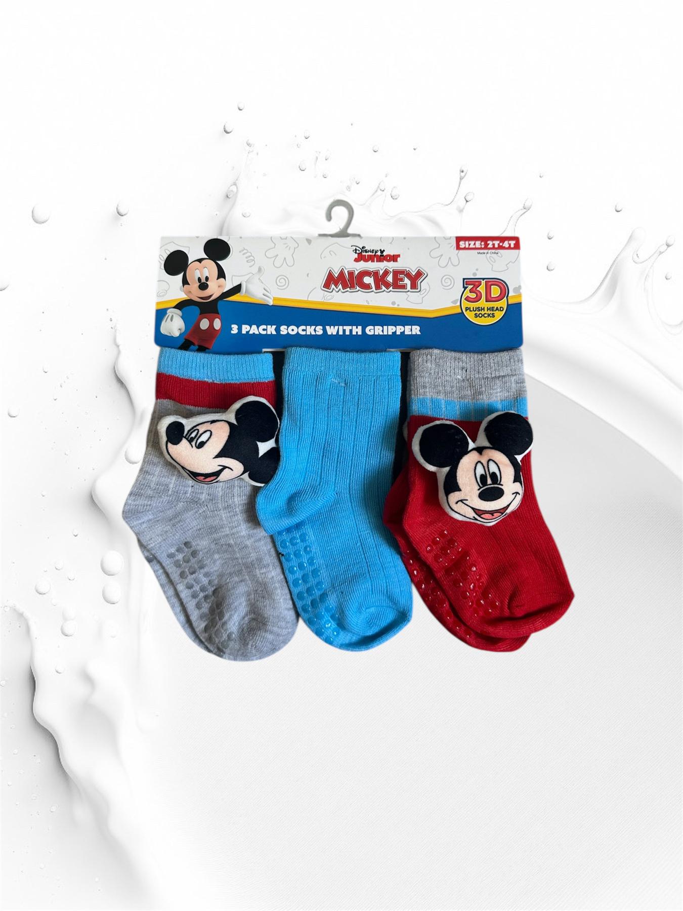 Шкарпетки Disney 3D 3 пари 2/4 роки р. р. 23-26 Різнокольоровий