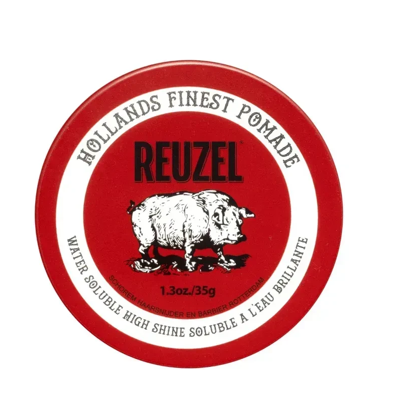 Помада для укладки волос Reuzel Red Water Soluble High Sheen средняя фиксация, высокий блеск и водное основание 35 г