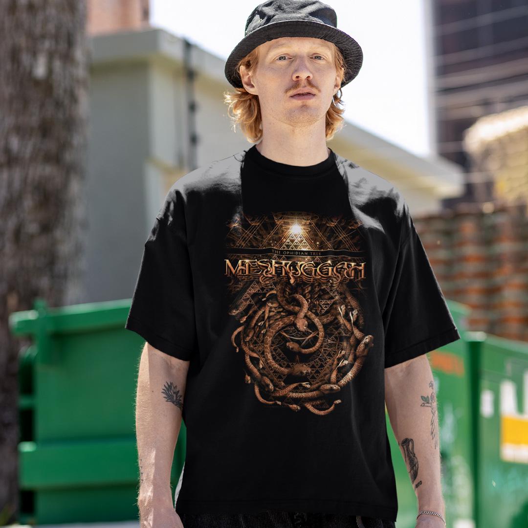 Футболка унисекс Meshuggah The Ophidian Trek Live 2014 4XL Черный (32697362)