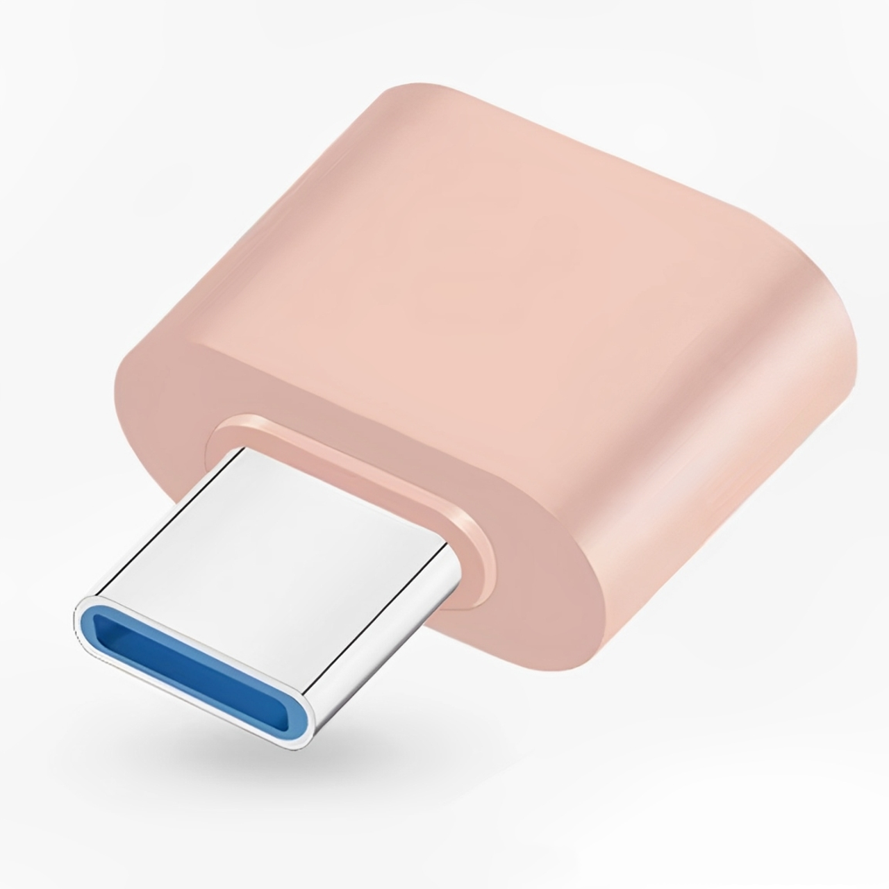 Адаптер переходник USB-Type-C Розовый (AR-0000367)