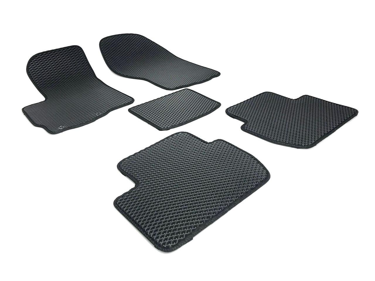 Коврики в салон EVA AVTM Mitsubishi Outlander XL/Peugeot 4007 2006-2012 Черный (BLCEV1396)