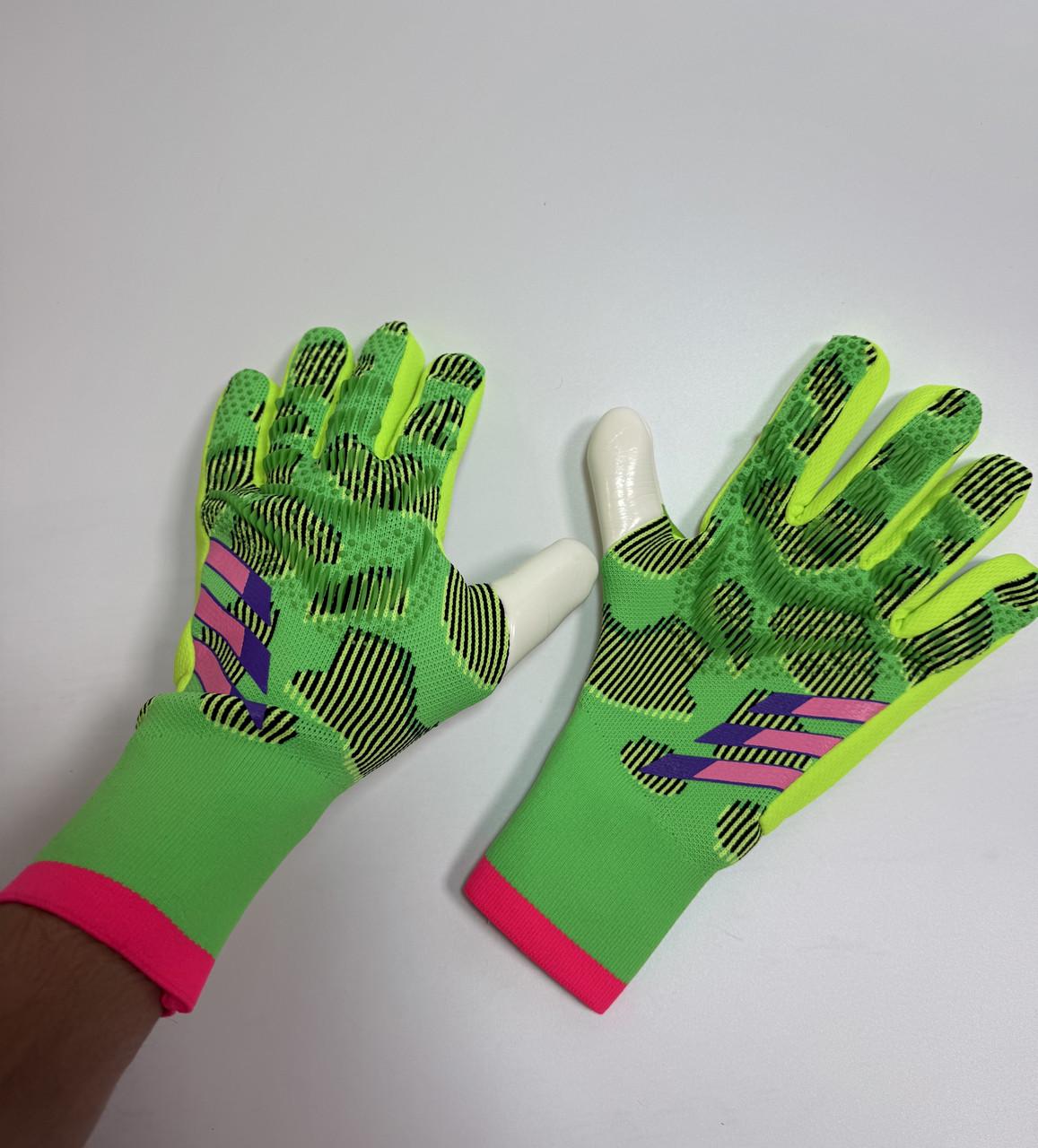 Рукавиці воротарські Predator р. 6 Салатовий - фото 6 Рукавиці воротарські Predator р. 6 Салатовий - фото 6