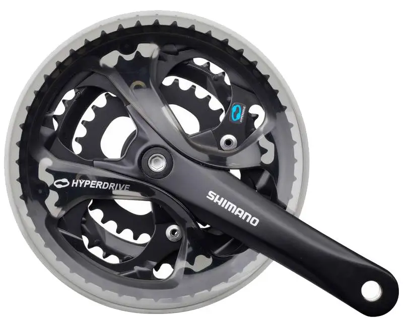 Шатуны велосипедные Shimano ACERA FC-M361 42.32.22T MTB Черный - фото 2