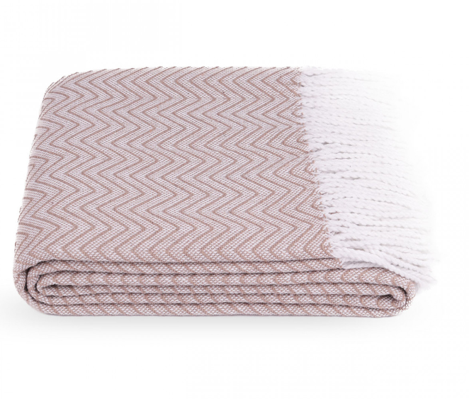 Плед Lanavitta Віола 140х200 см Світло-бежевий (CN28675)