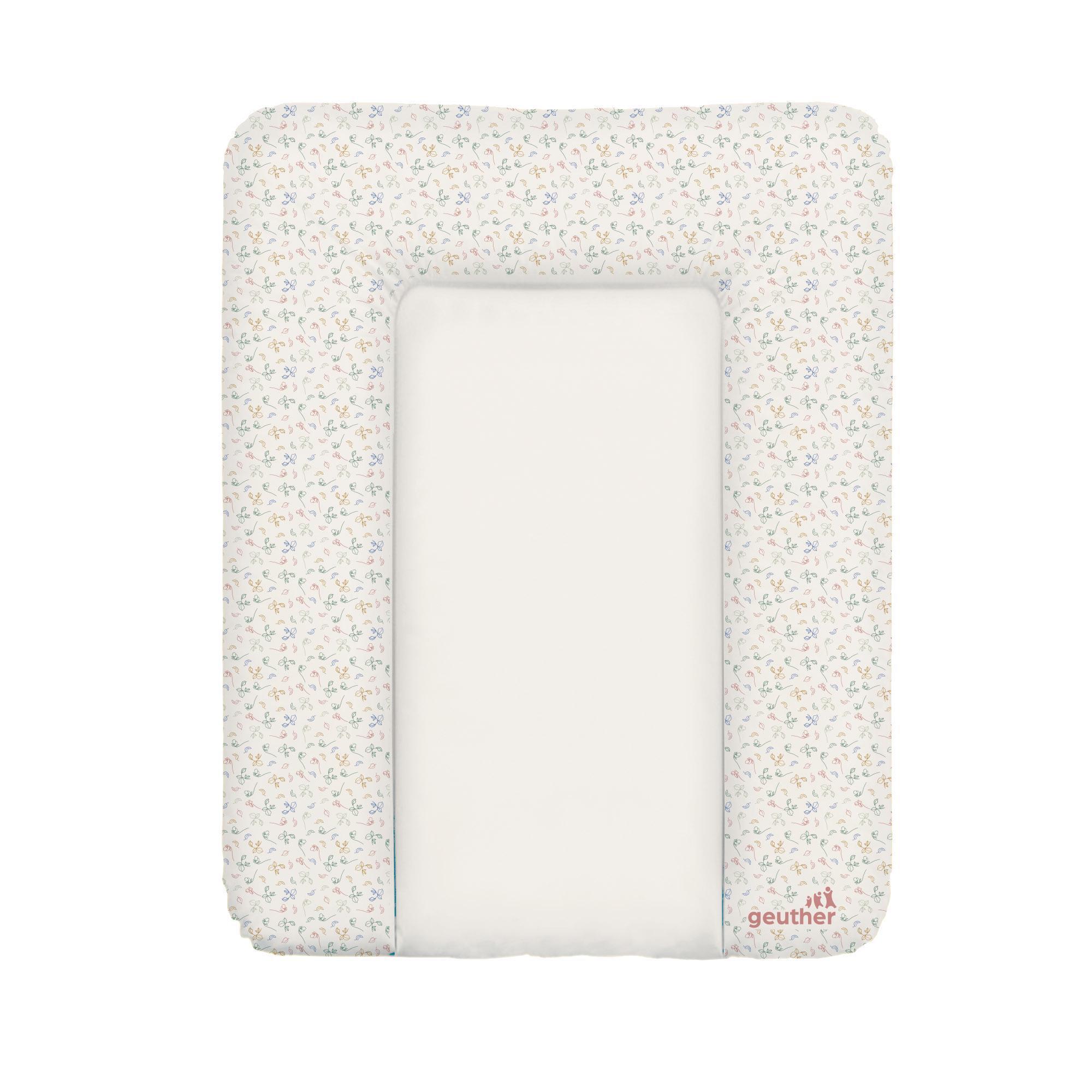 Матрас пеленальный Cebababy Lilly Soft Swirl 50x70 см White